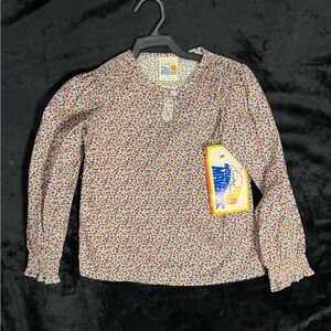 NOS Kids Floral Long Sleeve Top - Multicolor